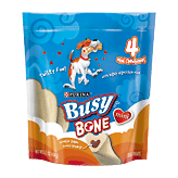 Busy Bone  fun twisted shaped mini chew bones with meaty middle Full-Size Picture